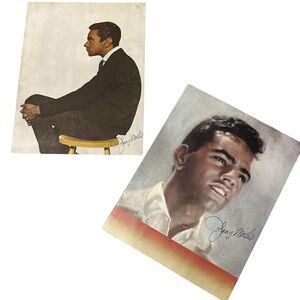 JOHNNY MATHIS ⭐️ 1962 & 1963 signed concert booklet